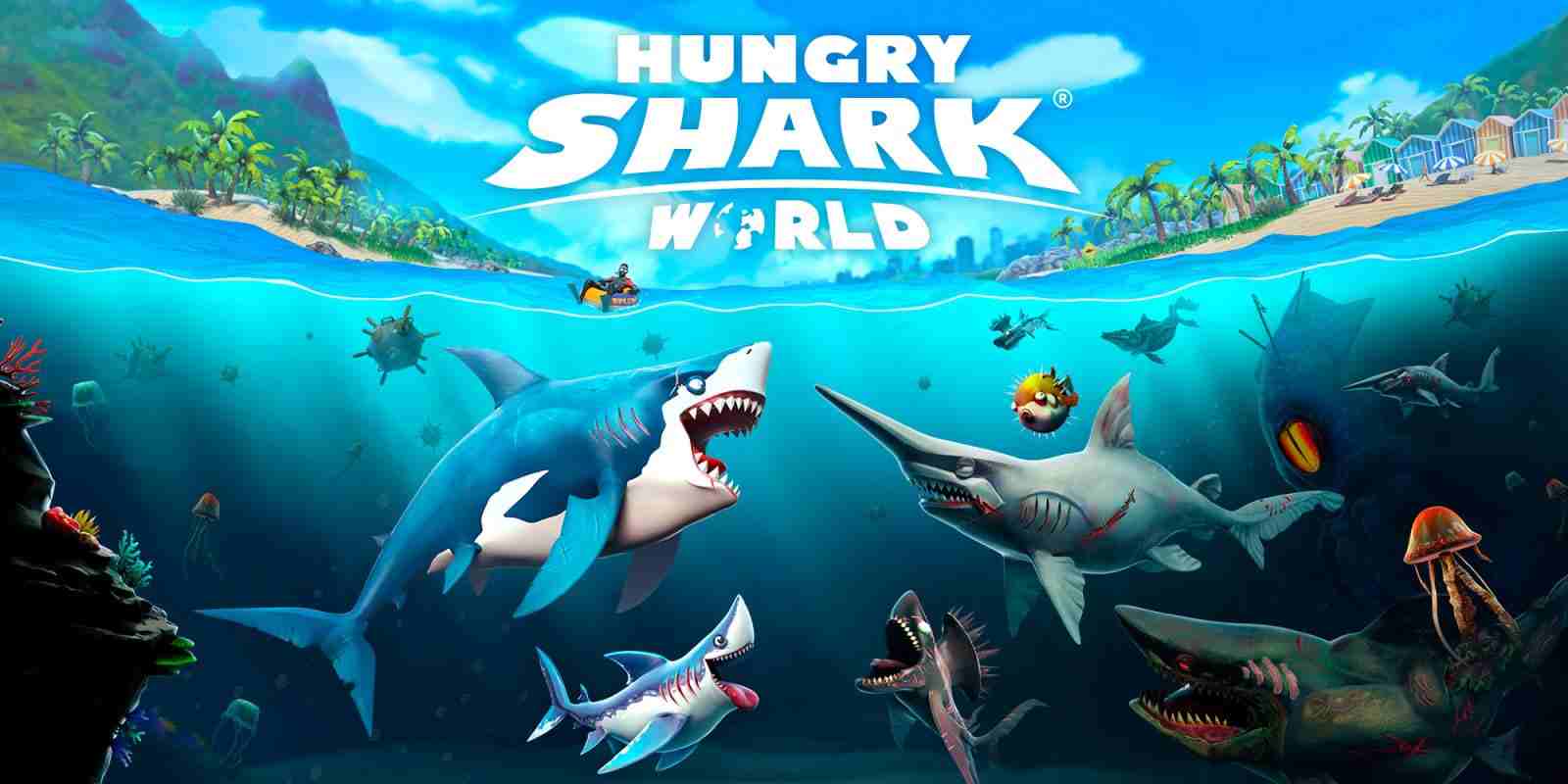 Game Hungry Shark World Mod